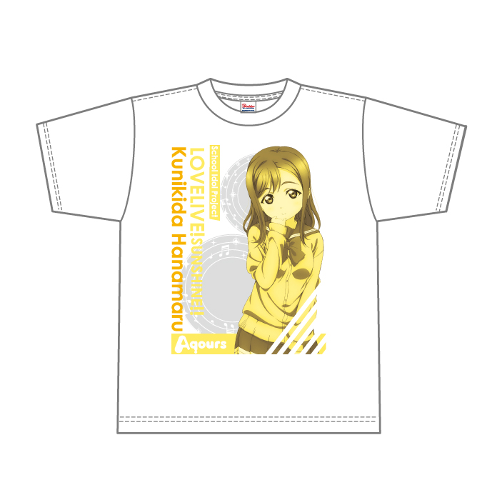 ラブライブ サンシャイン ホワイトtシャツ 国木田花丸 Mサイズ Liverpool