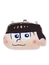 おそ松さん　がま口 スマホポーチ　【トド松】