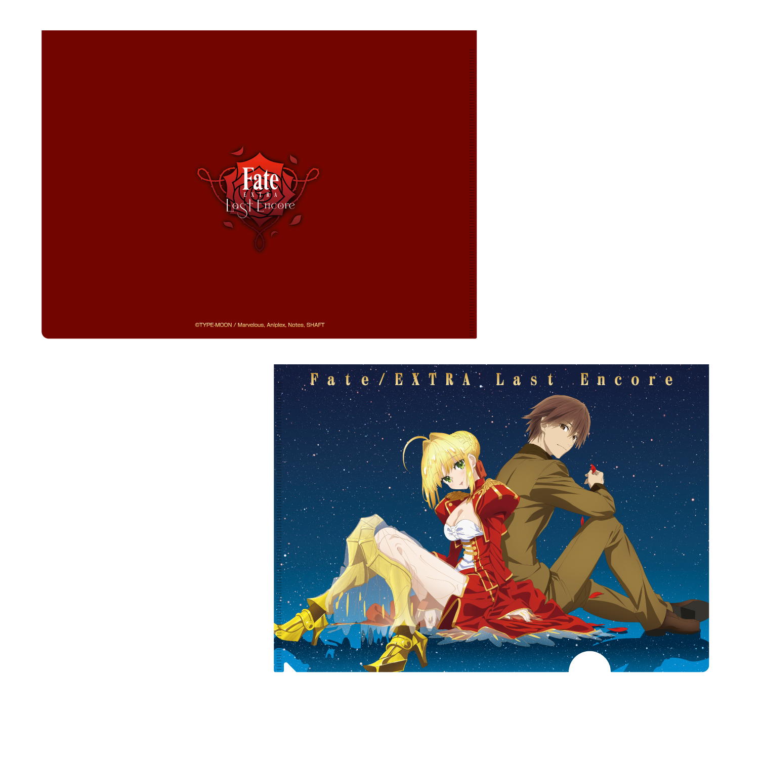 Fate/EXTRA Last Encore ツリービレッジオリジナル A4クリアファイル